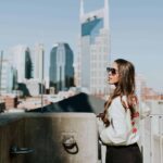 Young Girl With Her  Sunglasses